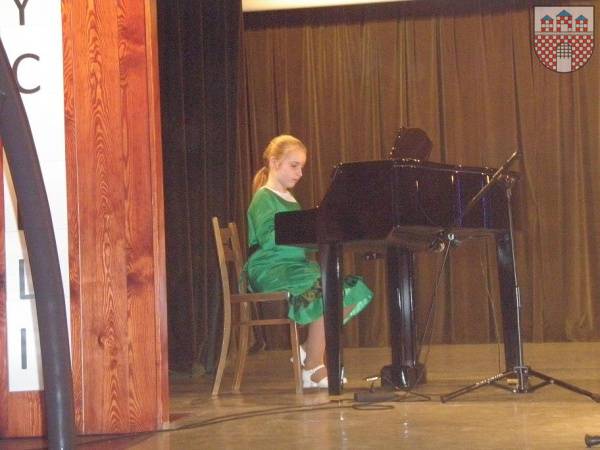 : Magdalena Chocaś zagrała na pianinie tango argentyńskie.